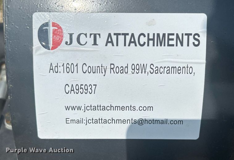 image for item MD9015 JCT  skid steer broom