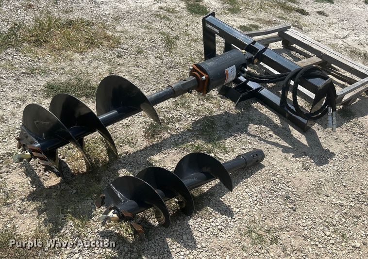 image for item MD9017 Wolverine  skid steer auger