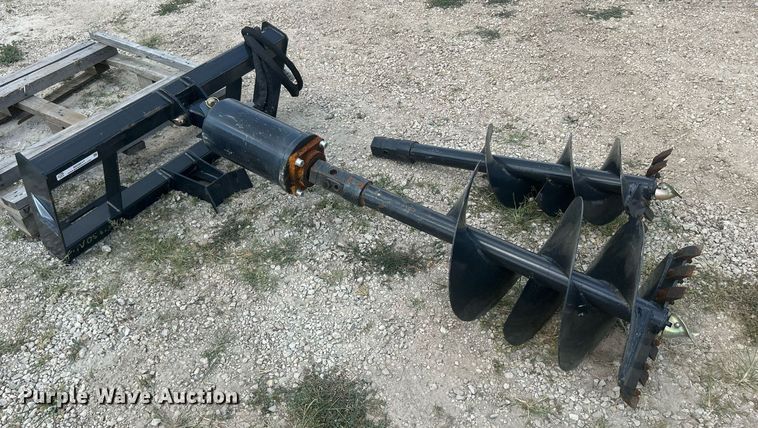 image for item MD9017 Wolverine  skid steer auger
