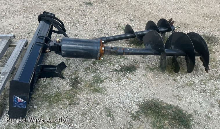 image for item MD9017 Wolverine  skid steer auger