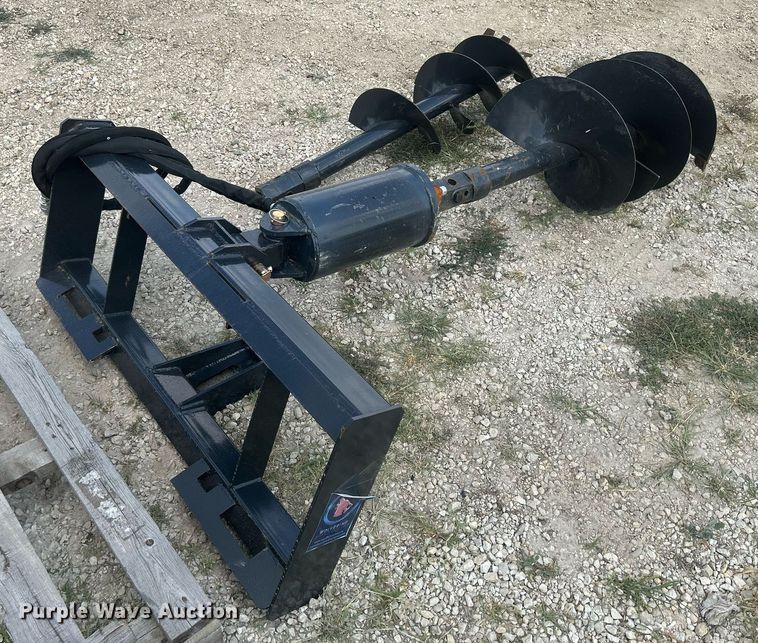 image for item MD9017 Wolverine  skid steer auger