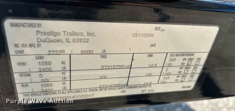 image for item MD9021 2004 Crownline 202 BR  boat