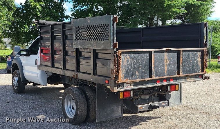 image for item MG9725 2013 Ford F550  dump truck