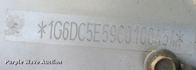 image for item MJ9297 2012 Cadillac CTS4