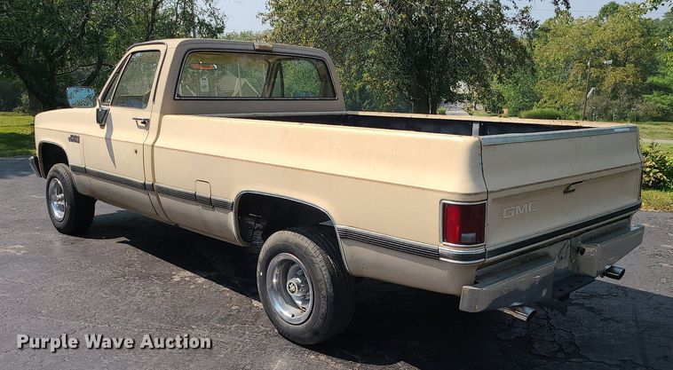 image for item MJ9298 1985 GMC K1500 High Sierra  pickup truck