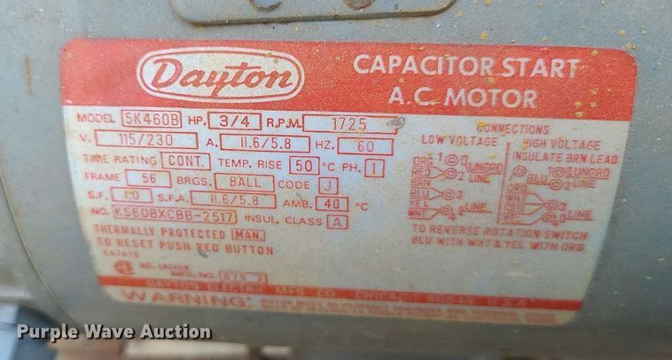 image for item MJ9299 C.H. & E. Manufacturing Co. BS20A  band saw