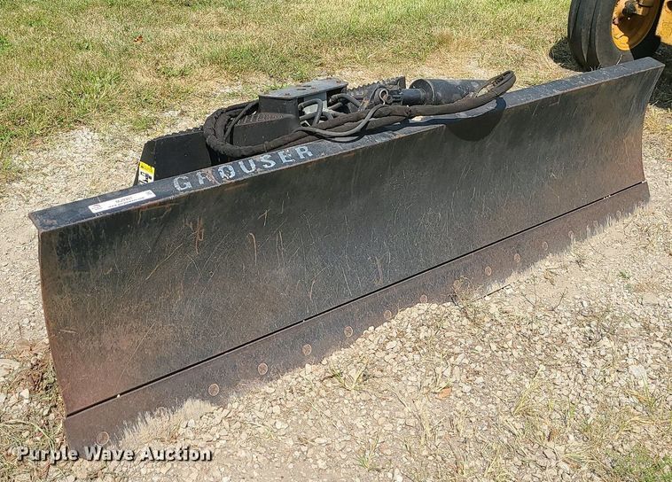 image for item MJ9301 Grouser 1380A5A3 skid steer dozer blade