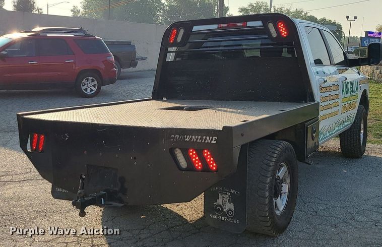 image for item MJ9305 2012 Dodge Ram 2500  Crew Cab flatbed truck