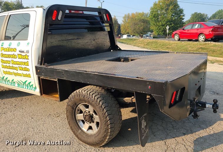 image for item MJ9305 2012 Dodge Ram 2500  Crew Cab flatbed truck