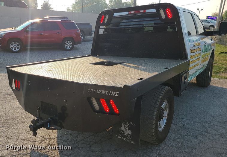 image for item MJ9305 2012 Dodge Ram 2500  Crew Cab flatbed truck