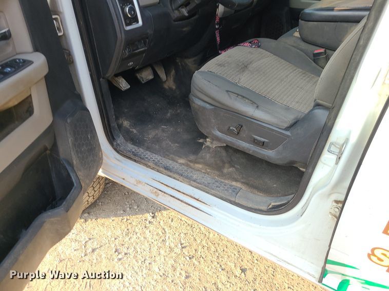 image for item MJ9305 2012 Dodge Ram 2500  Crew Cab flatbed truck