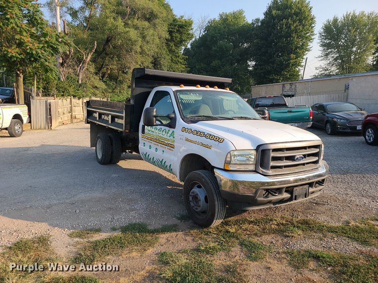 image for item MJ9306 2004 Ford F550 Super Duty  dump truck