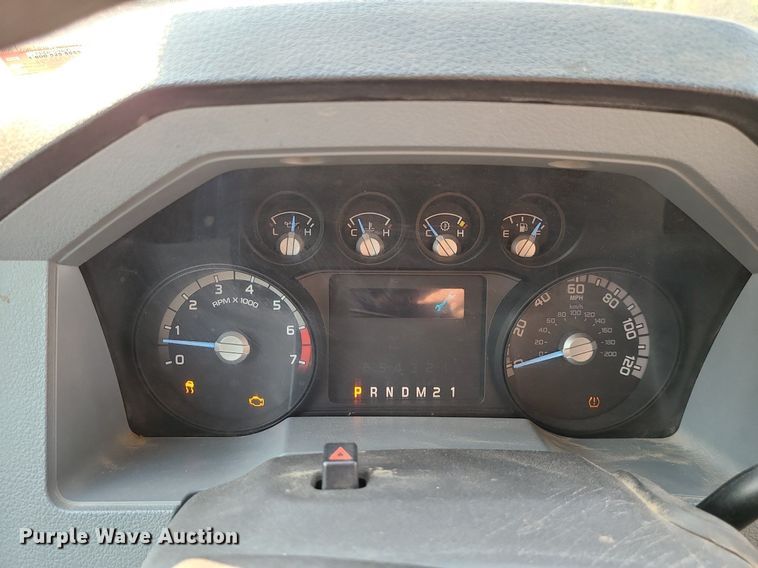 image for item MJ9307 2011 Ford F250 Super Duty XLT  SuperCab utility bed pickup truck