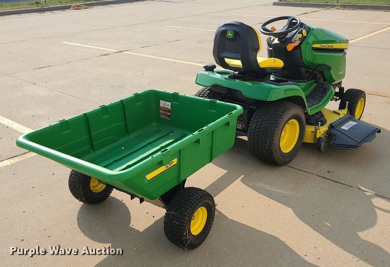 image for item MJ9308 John Deere X380  lawn mower