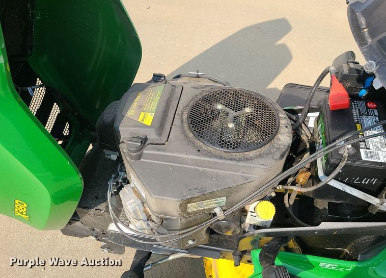 image for item MJ9308 John Deere X380  lawn mower