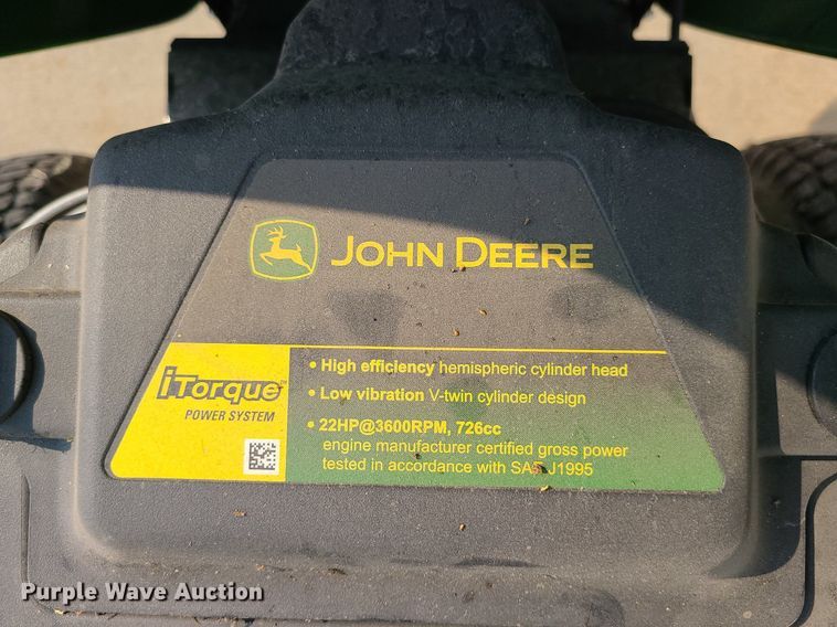 image for item MJ9308 John Deere X380  lawn mower