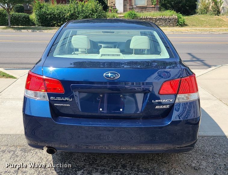 image for item MJ9313 2011 Subaru Legacy