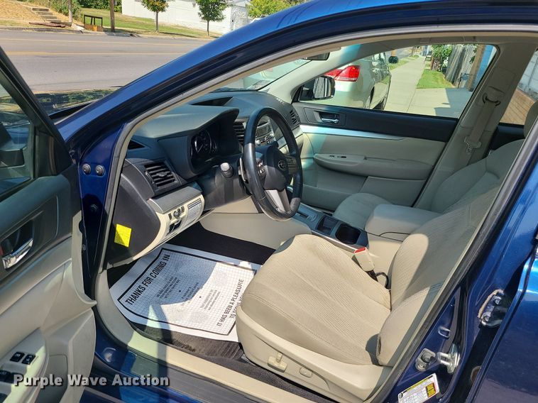 image for item MJ9313 2011 Subaru Legacy