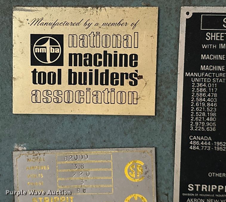 image for item ML9172 Strippit Super 30/30  punch