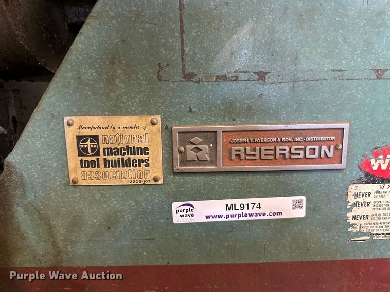 image for item ML9174 Wysong 90-10  press brake