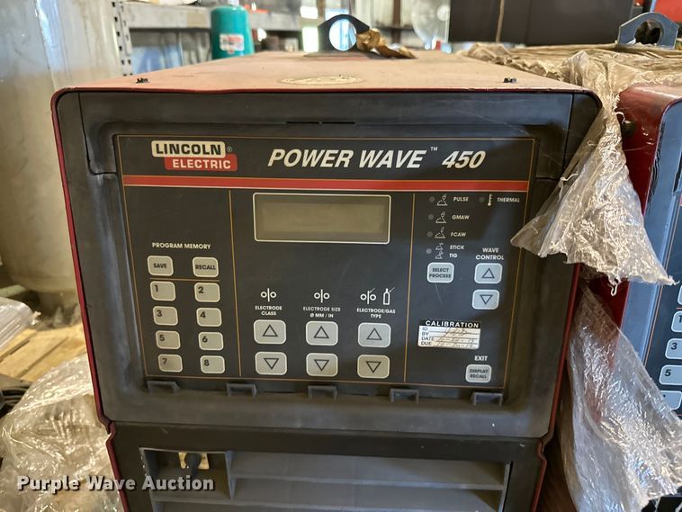 image for item ML9178 (4) Lincoln Electric PowerWave 450 robotic power sources