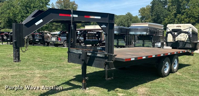 image for item ML9198 1985 Shop built  equipment trailer