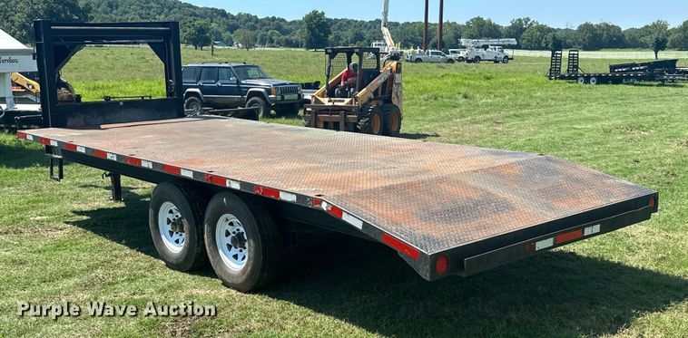 image for item ML9198 1985 Shop built  equipment trailer