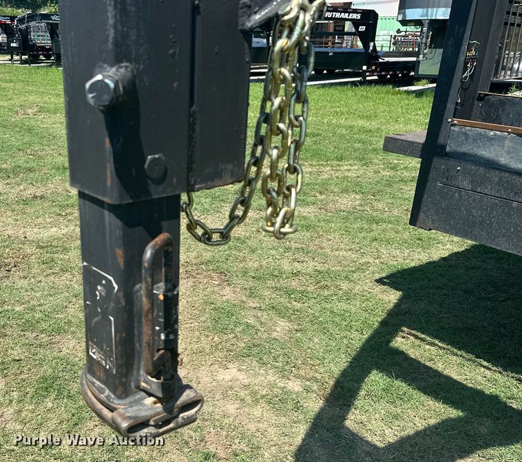 image for item ML9198 1985 Shop built  equipment trailer