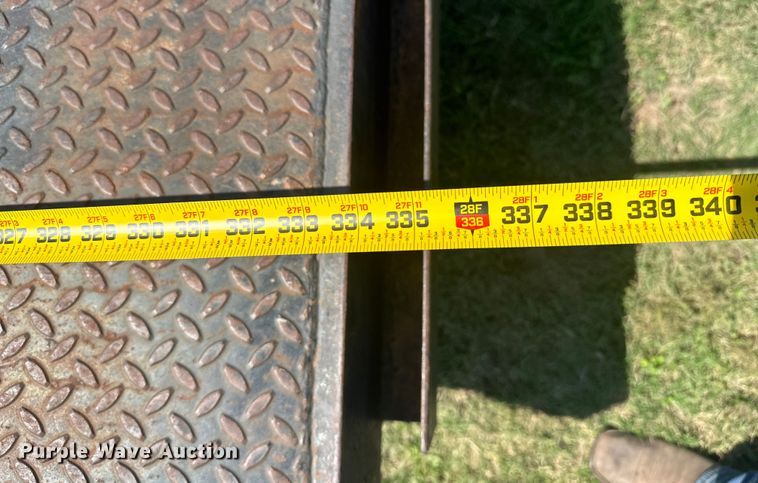 image for item ML9198 1985 Shop built  equipment trailer