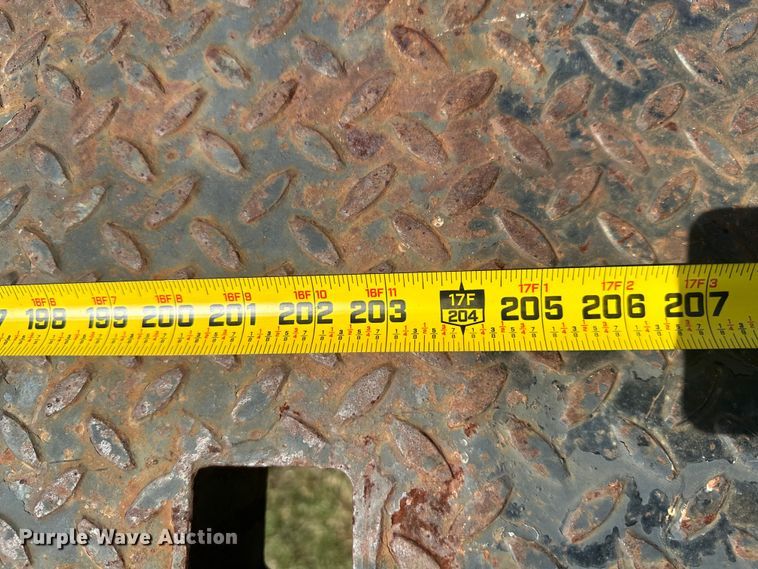 image for item ML9198 1985 Shop built  equipment trailer