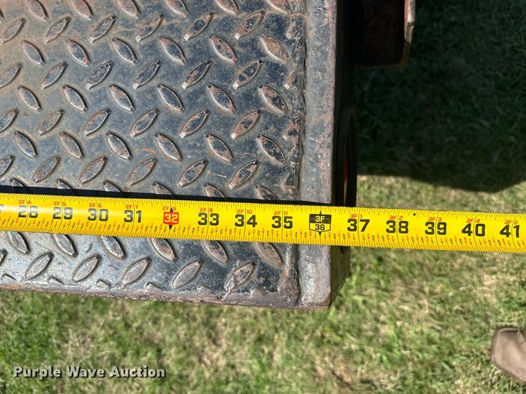 image for item ML9198 1985 Shop built  equipment trailer