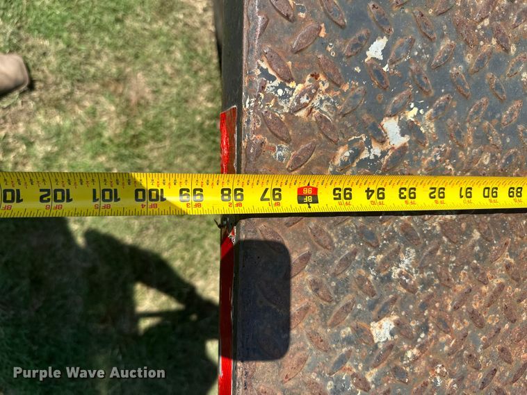 image for item ML9198 1985 Shop built  equipment trailer