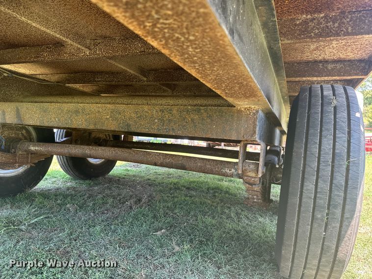 image for item ML9198 1985 Shop built  equipment trailer