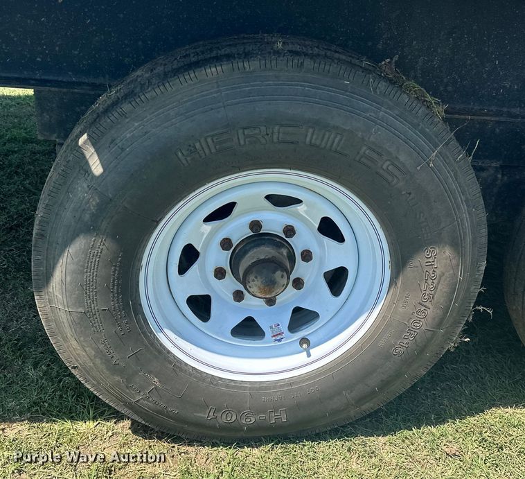 image for item ML9198 1985 Shop built  equipment trailer