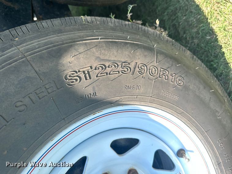 image for item ML9198 1985 Shop built  equipment trailer