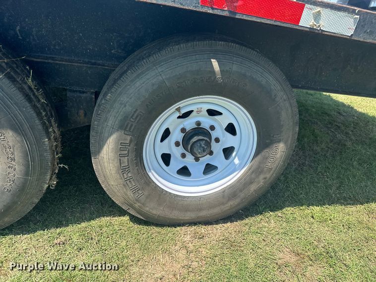 image for item ML9198 1985 Shop built  equipment trailer