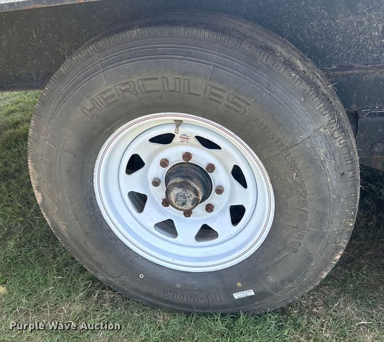 image for item ML9198 1985 Shop built  equipment trailer