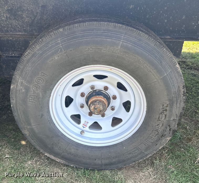 image for item ML9198 1985 Shop built  equipment trailer