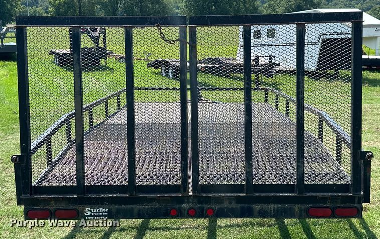 image for item ML9200 2009 Starlite  utility trailer