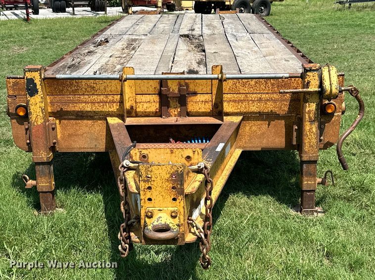 image for item ML9201 2005 Belshe  equipment trailer