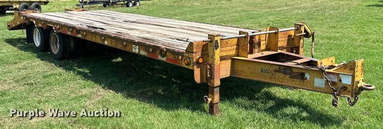 image for item ML9201 2005 Belshe  equipment trailer