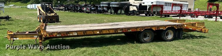 image for item ML9201 2005 Belshe  equipment trailer
