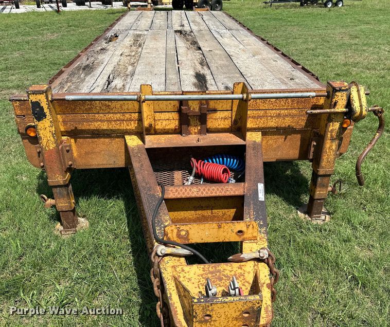 image for item ML9201 2005 Belshe  equipment trailer