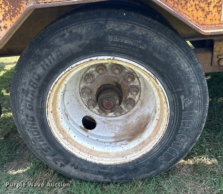 image for item ML9201 2005 Belshe  equipment trailer