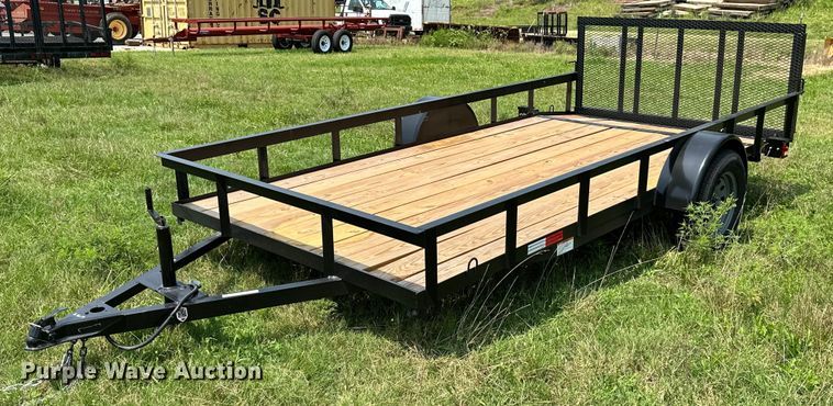 image for item ML9206 2023 L&O Manufacturing  utility trailer