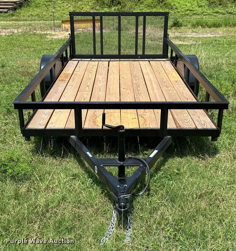 image for item ML9206 2023 L&O Manufacturing  utility trailer