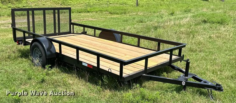 image for item ML9206 2023 L&O Manufacturing  utility trailer