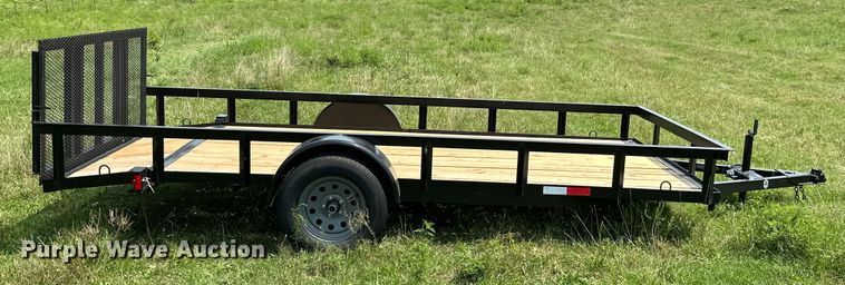 image for item ML9206 2023 L&O Manufacturing  utility trailer