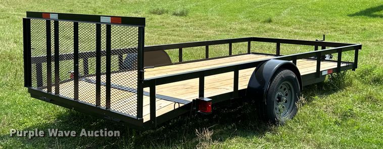 image for item ML9206 2023 L&O Manufacturing  utility trailer