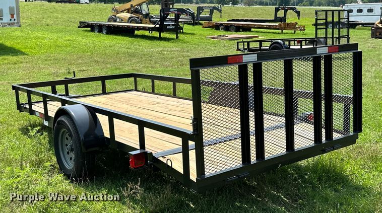 image for item ML9206 2023 L&O Manufacturing  utility trailer